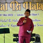 Gubernur Provinsi Kepri Ansar Ahmad saat memberi sambutan.