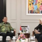 Gubernur Provinsi Kepri Ansar Ahmad menemui Menteri Ketenagakerjaan Ida Fauziyah
