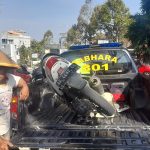 Motor Tabrak Mini Bus