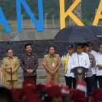 Peresmian waduk karian