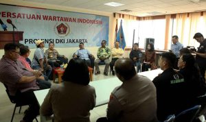 Kunjungan PMJ ke PWI Jaya