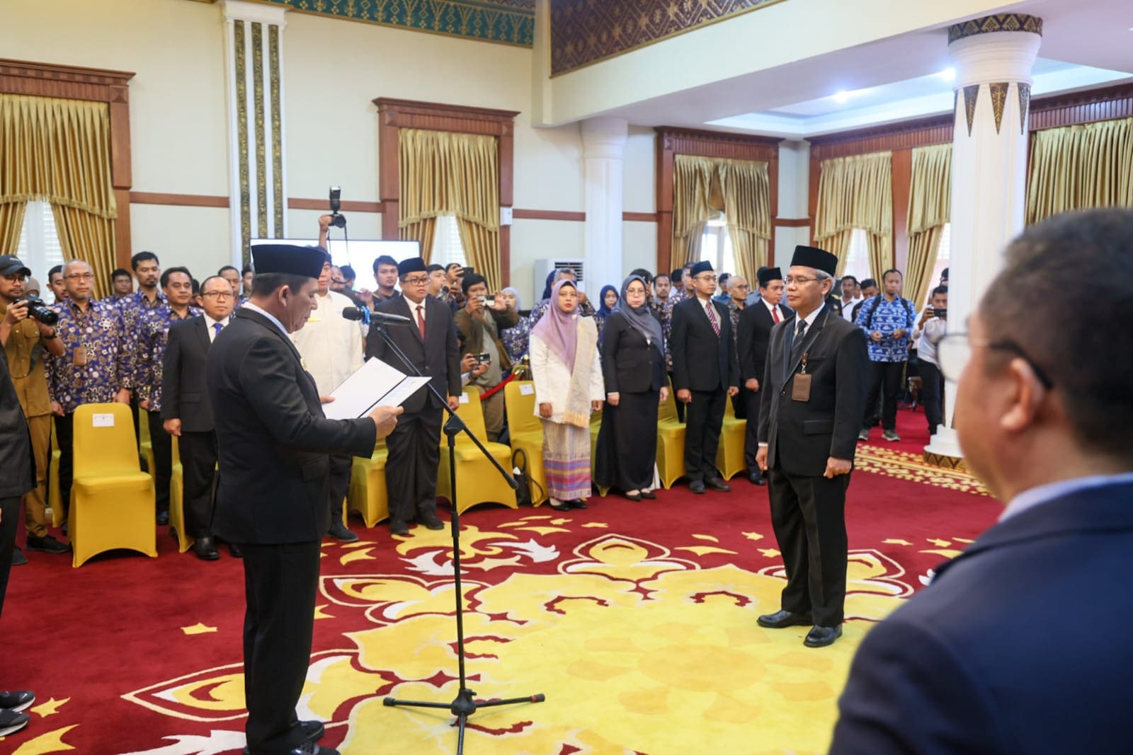 Kukuhkan Kepala Perwakilan BPKP Provinsi Kepri