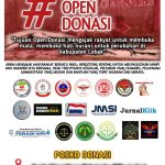 Poster ajakan Open Donasi