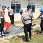 Polres Lingga Gelar Aksi Jumat
