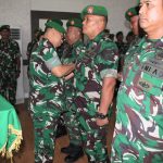 Personel Kodim Naik Pangkat