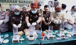 Pemusnahan barang bukti