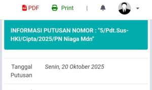 PN Medan Tolak Seluruh Eksepsi PWO