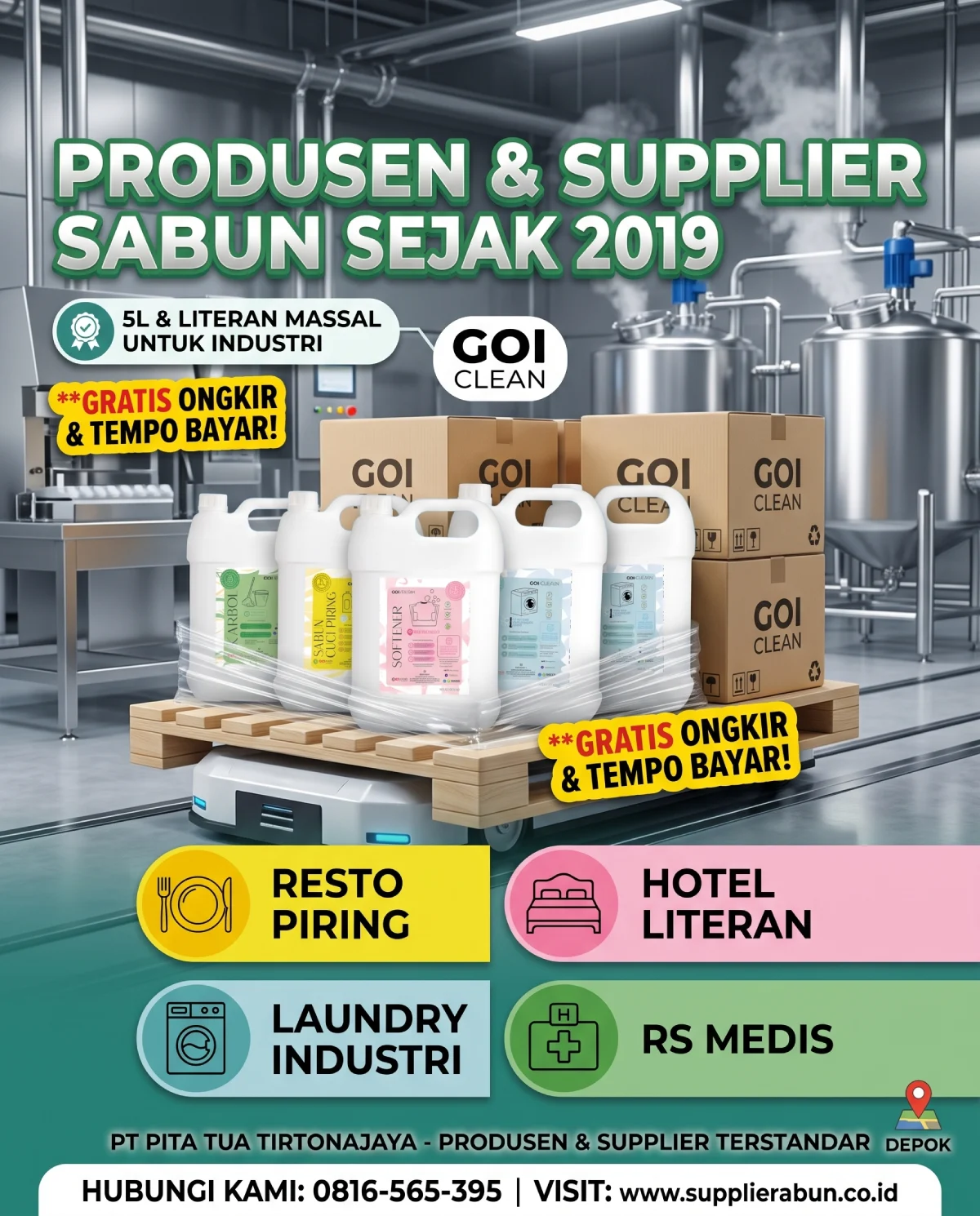supplier sabun cair